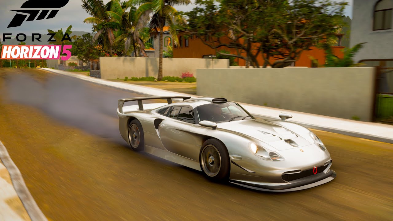 Forza Horizon 5 - PORSCHE 911 GT1 STRASSENVERSION - MAX TOP SPEED - Review
