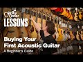 Buying Your First Acoustic Guitar 5 Things You MUST Consider A Beginner S Guide Buying Your First Acoustic Guitar 5 Things You MUST Consider A Beginner S Guide