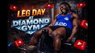 Leg Day At Diamond Gym For Mr Olypmpia Bodybuiling Motivation Video