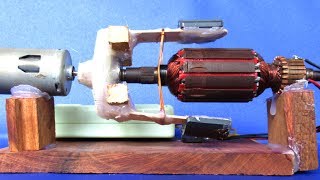 How to make electricity free energy using DC motor generator - Homemade project DIY 2018