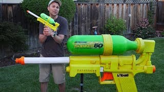 YouTuber Builds World’s Largest Super Soaker