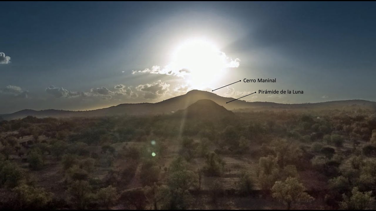 La antigua Teotihuacan a partir del solsticio de verano