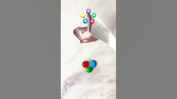 SQUID GAME 2-Gonggi game.Guess the mixed color #satisfying #colormixing #squidgame #relaxing #shorts