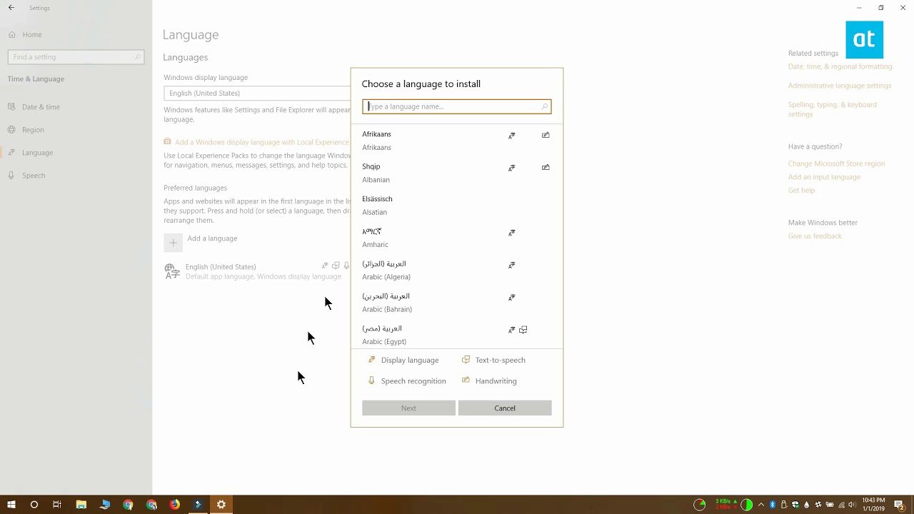 How To Add Keyboard Layouts In Windows 10 YouTube