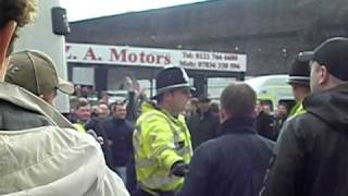 Birmingham City V West Ham United - Fight Before Kick-Off