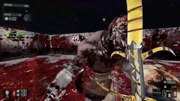 Killing Floor 2 Zweihander Reverse Overhead Takedown.