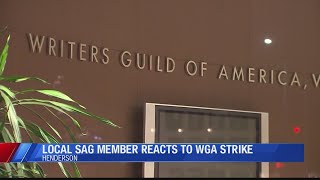 As Writer's Guild of America strike continues, local actor gives perspective