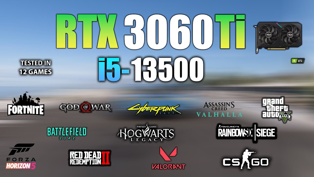 RX 6600 + Ryzen 5 5500 : Test in 12 Games - Ryzen5 5500 Gaming 
