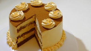 :     . Caramel cake.