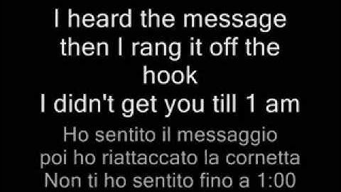 No Use For A Name - Dumb Reminders - Lyrics (Traduzione Italiano)
