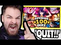 RIGHT... I QUIT ANIME!!! | GUESS THE *BEST* 100 ANIME OPENINGS (IMPOSSIBLE REACTION!!) thumbnail