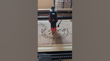 Laser engraving burlap table runner