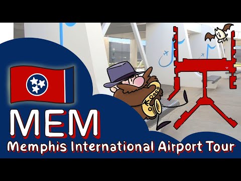 Video: Guida all'aeroporto internazionale di Memphis