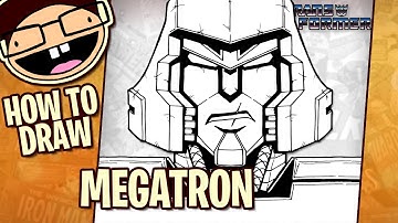 How to Draw G1 MEGATRON (Transformers TV Series) | Narrated Step-by-Step Tutorial