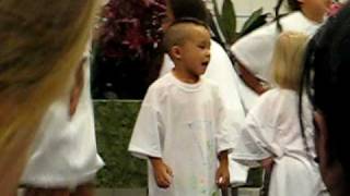 Ethan's 1st Church Program :)