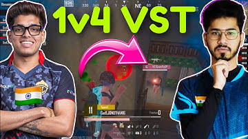 🇮🇳 Jonathan 1v4 VST Saumraj 😱🔥 | SouL vs GT 4v4 | #godlike