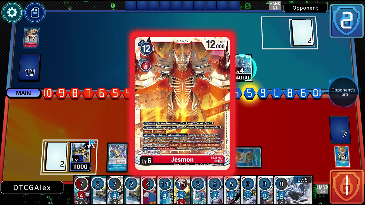 Digimon TCG - BT24 - DCGO - GAS vs Jesmon