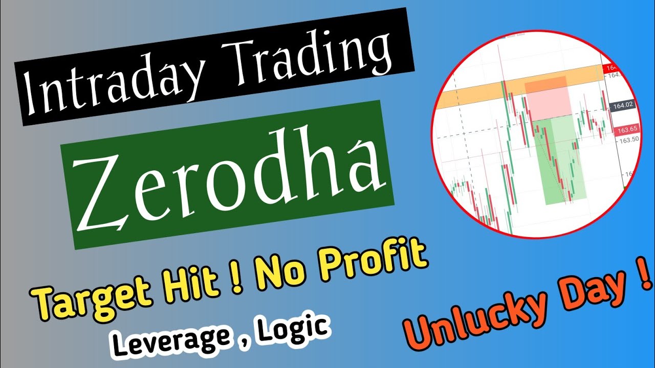 Zerodha intraday trading Intraday trading with 30,000 Rupees