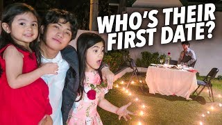 MY LIL SIBLINGS FIRST DATE?!! | Ranz and Niana