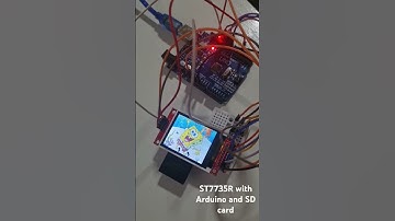 TFT ST7735R with ArduinoUNO and SD card #spongebob #st7735 #sdcard #st7735tft #st7735andsdcard #bmp