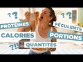 Quelles quantités manger ? Portions, calories… Mes conseils pour trouver l’équilibre
