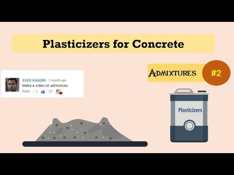 Video: Plasticizers: For Cement Mortar And For Paving Slabs, DOF And DBP, DOA And Other Plasticizers. What Are They Needed For?