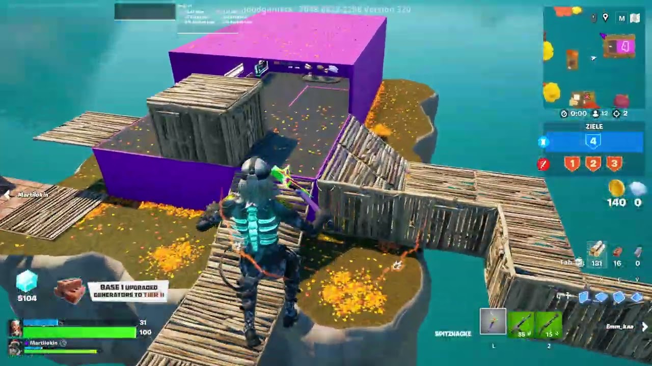 Fortnite Bedwars Gameplay PC  EZZ Game