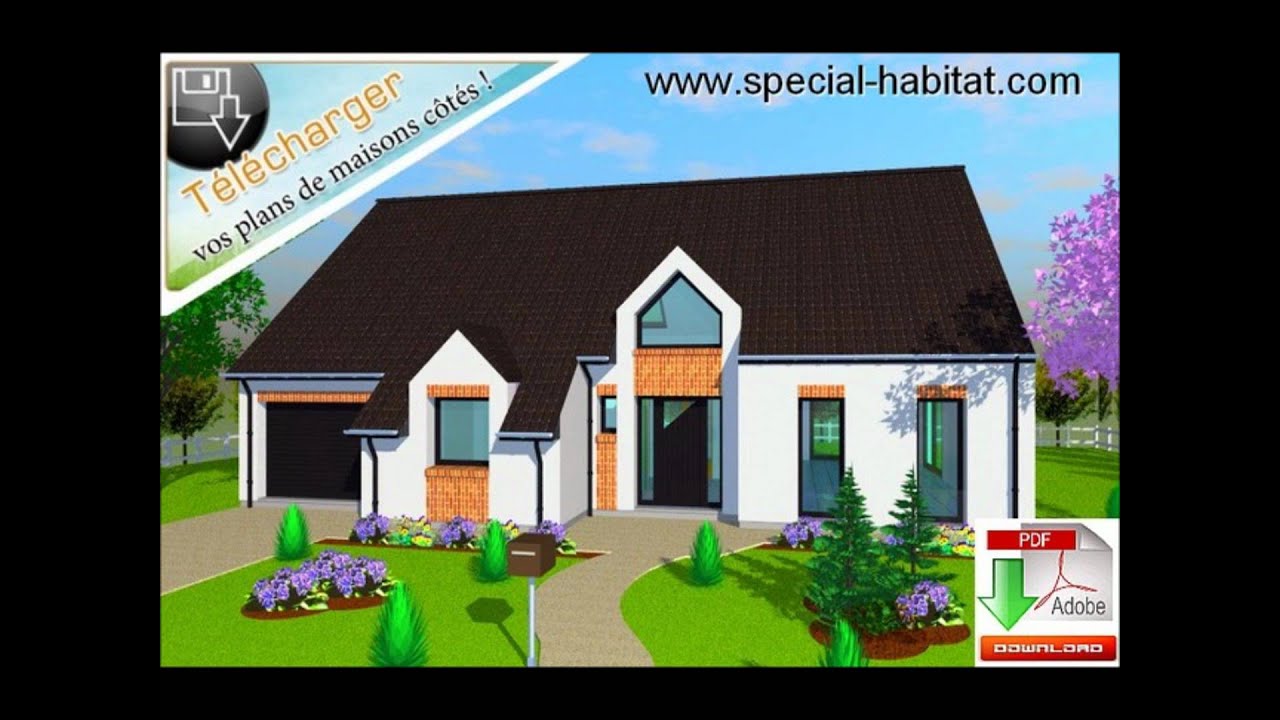 Www.plans de maison moderne.com vue 3d building a modern house ...