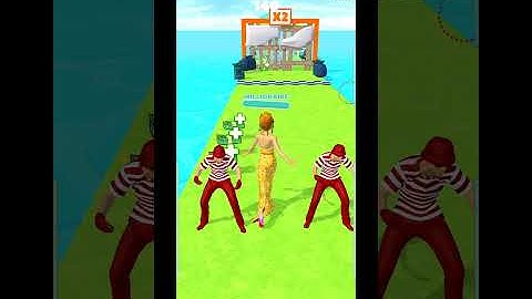 RUN RICH 3D-All Game-Walkthrough All Level (IOS-Android) #SHORT #VOODOO