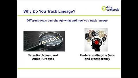 Why Do You Track Data Lineage?