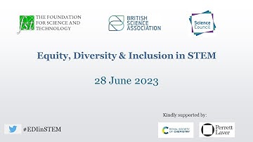 Equity, Diversity and Inclusion in STEM, 28 June 2023