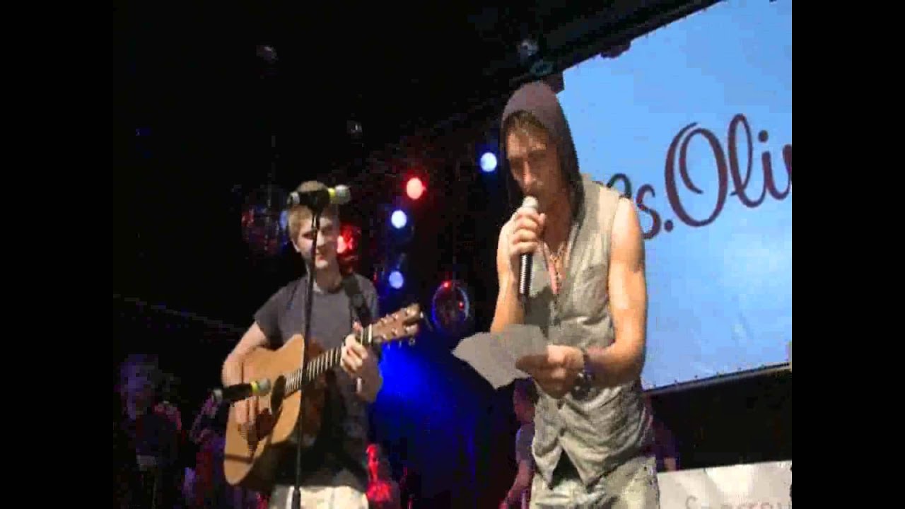 Russia 2011, Alexey Vorobyov sings with Paradise Oskar acoustic Russian version of Get you