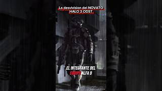 La muerte del Novato Halo 3 ODST #jonathan #insurrection #buck #spartan #joy