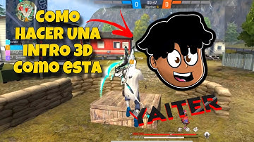 🛑COMO HACER UNA INTRO 3D PARA TUS VIDEOS (SUPER FACIL✅)