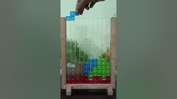 Playing colorful Tetris puzzle BLOCKS#asmr #satisfying #tetris #games #colorful #puzzle #fun