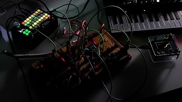 MicroFreak + Norns Shield + Cocoquantus2 and ZOIA