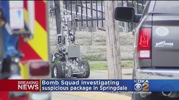 Bomb Squad Detonates Suspicious Package In Springdale
