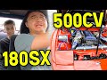 180SX Type X de 500 CHEVAUX ! Conduite thaï ! 😱