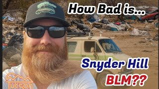 Arizona Van life - Snyder Hill BLM - Free dispersed Camping in Tucson - #boondocking 