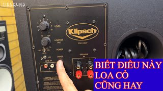 CÁCH SETUP LOA SIÊU TRẦM đúng kỹ thuật - Tiến Dũng audio Sài Gòn