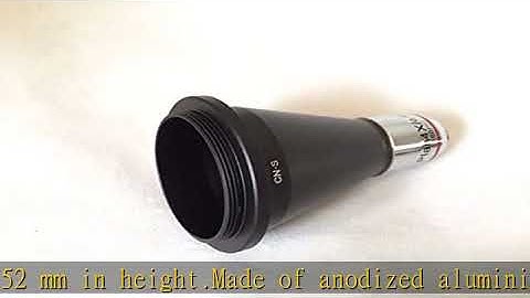 RMS Thread for Microscope Objective to M42 x 1 mm Converter Cone Only Adapter