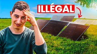 My solar panel installation is illegal ! (Don’t do what I did)