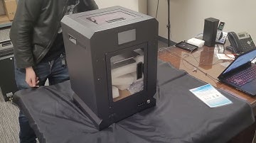 Creatbot F160 Unboxing & Setup | Density3D.com