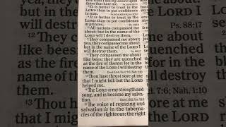The book of Psalms Chapter 118