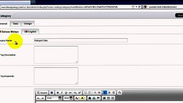 OpenCart Tutorial Catalog Categories