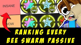 Bee Swarm Simulator But We 'RANK' Every 'SSA PASSIVE' | Roblox