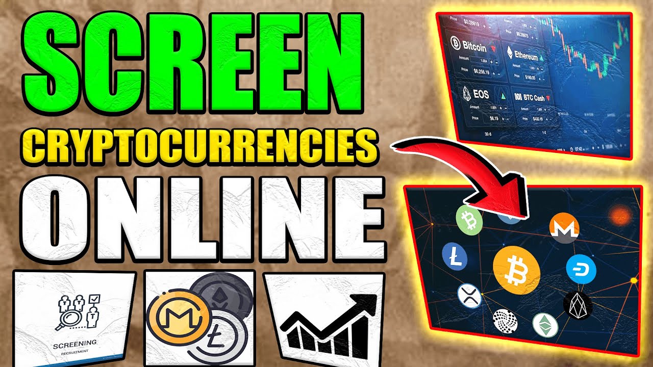 How To Screen CryptoCurrencies Online Tutorial (2025)