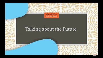 8-1. Talking about the Future