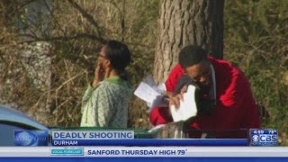 Durham family mourns in gun-sprayed house