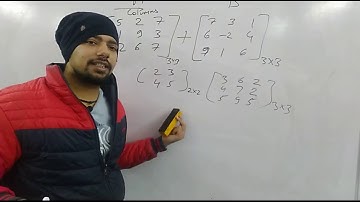 C Program To Add Two Matrices using Multi-Dimensional Array | in HINDI